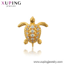 34026 xuping joyería moda 24k chapado en oro moda tortuga animales colgante